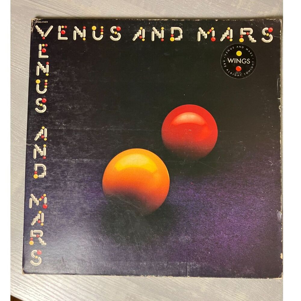 Wings "Venus and Mars" vinyl - 1975